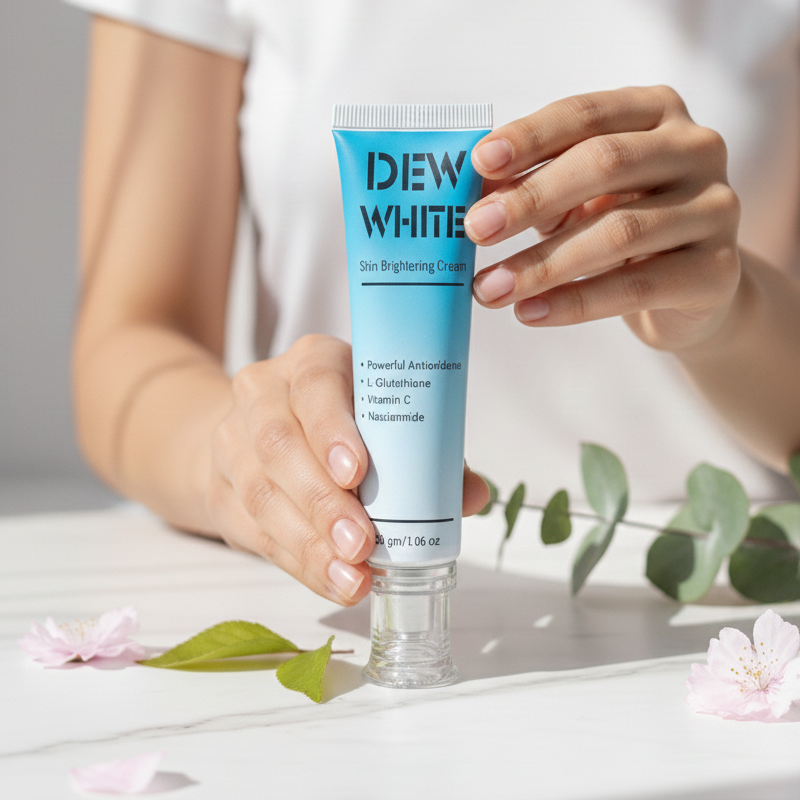 Dew White Brightening & Hydrating Face Wash 100ml | Gentle Daily Cleanser